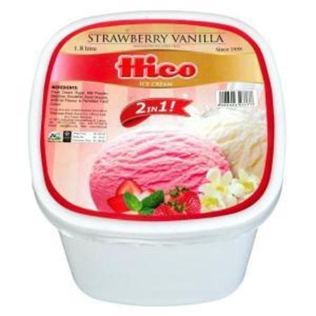 HICO ICE CREAM STRAWBERRY 800ML