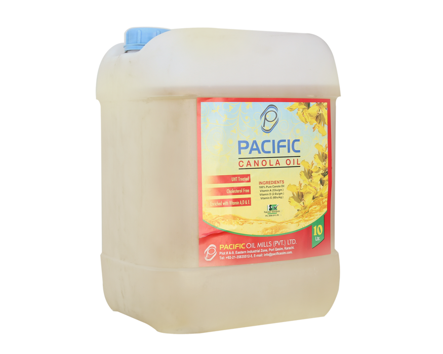 PACIFIC CANOLA OIL 10 LTR JERRY CAN